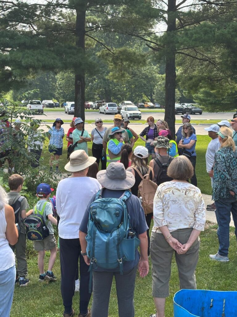 Edible Plant Hike participants