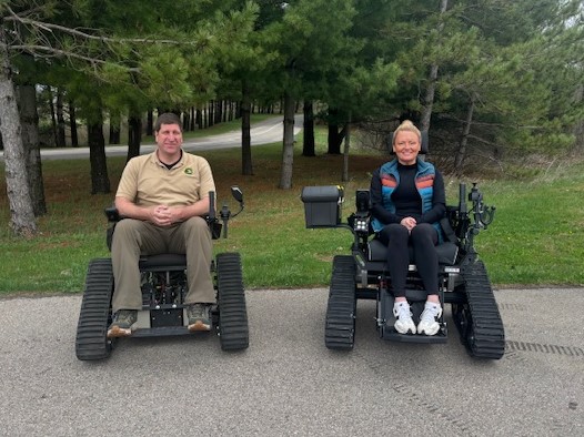 Track Chairs at Maybury State Park