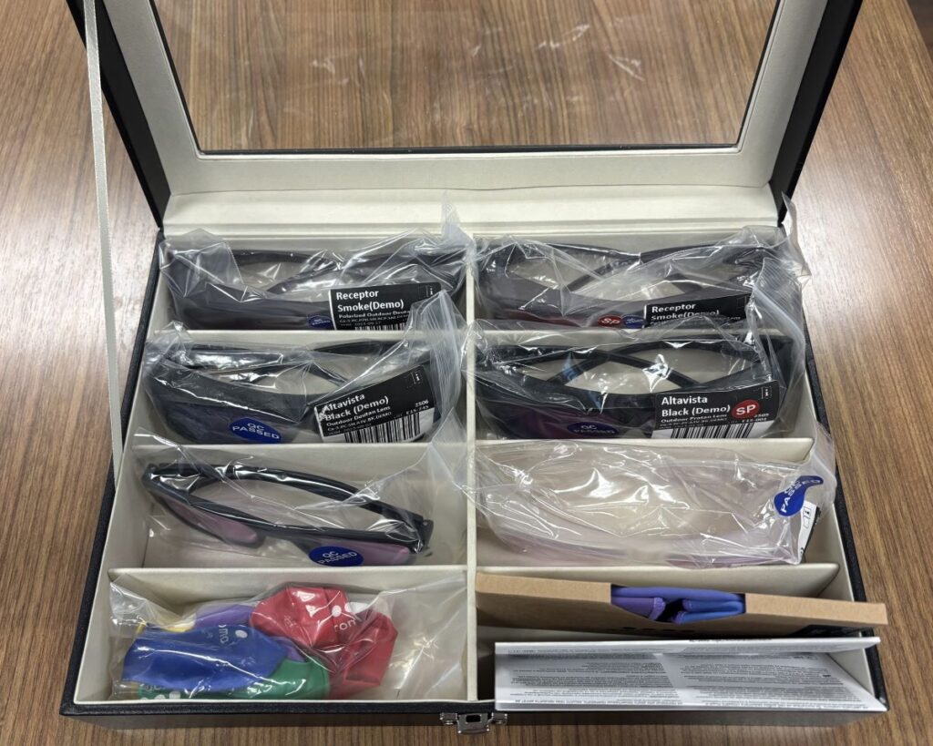 enChroma glasses for colorblindness, gifted to Maybury State Park